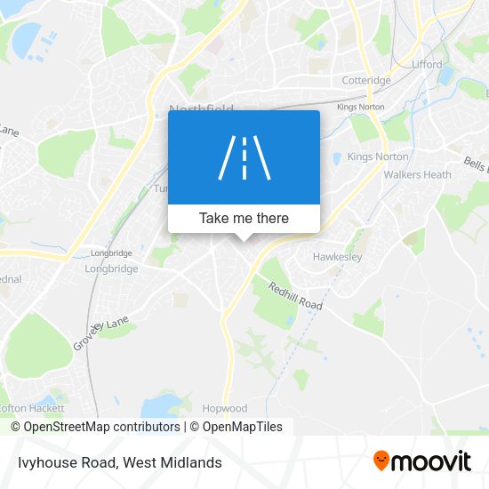 Ivyhouse Road map
