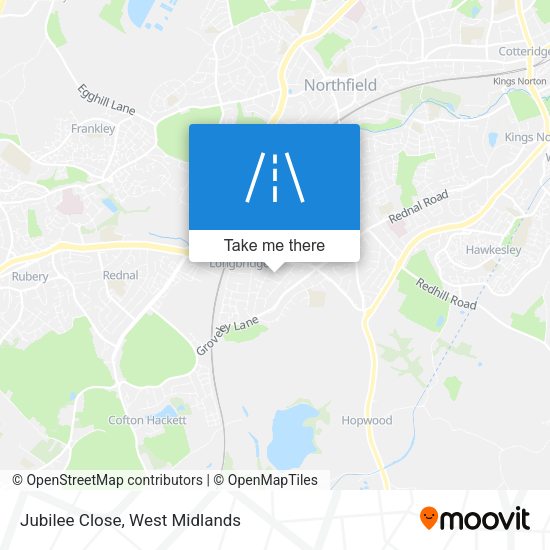 Jubilee Close map