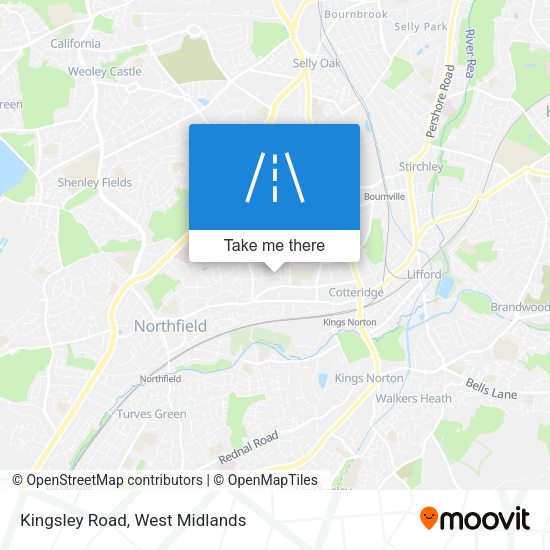 Kingsley Road map