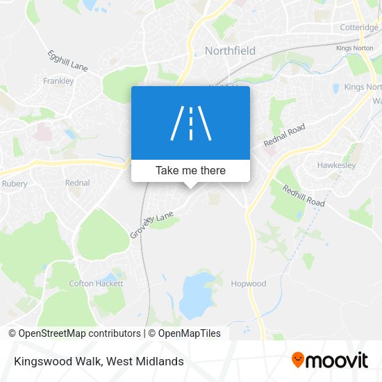 Kingswood Walk map