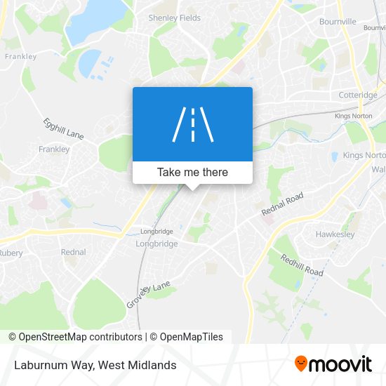Laburnum Way map