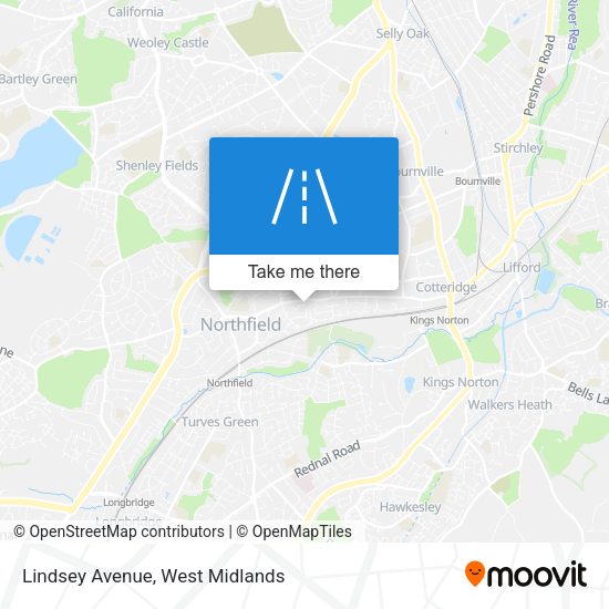 Lindsey Avenue map
