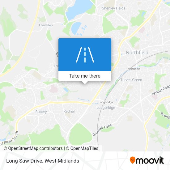 Long Saw Drive map