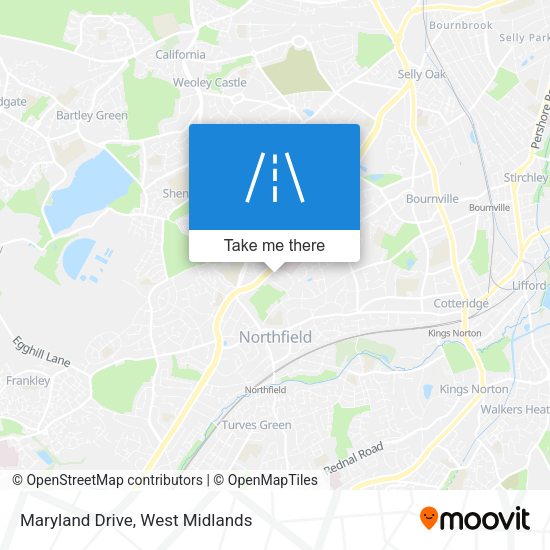 Maryland Drive map