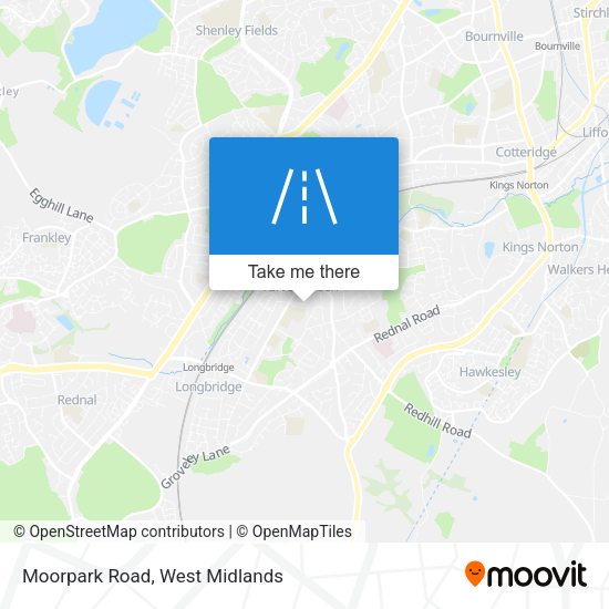 Moorpark Road map