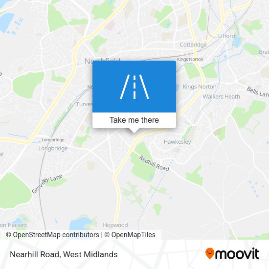Nearhill Road map