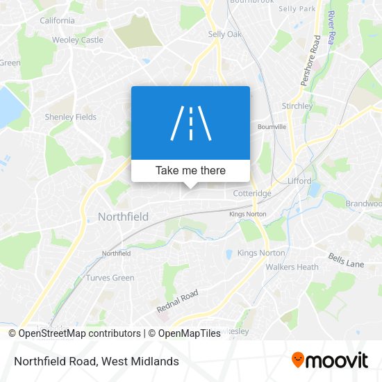 Northfield Road map