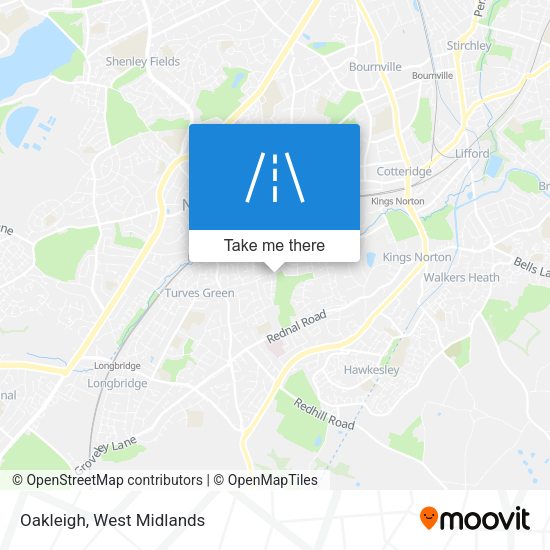 Oakleigh map
