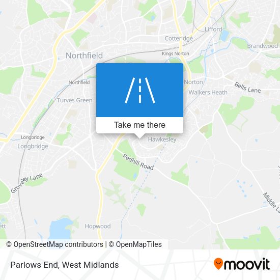 Parlows End map
