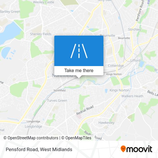 Pensford Road map