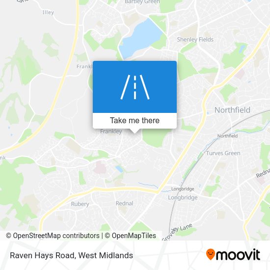 Raven Hays Road map