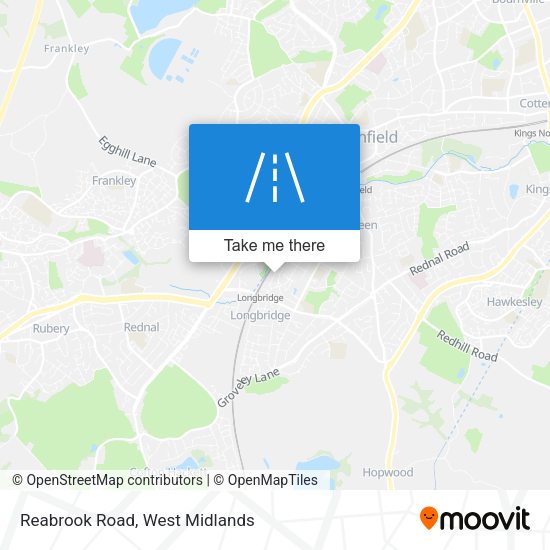 Reabrook Road map