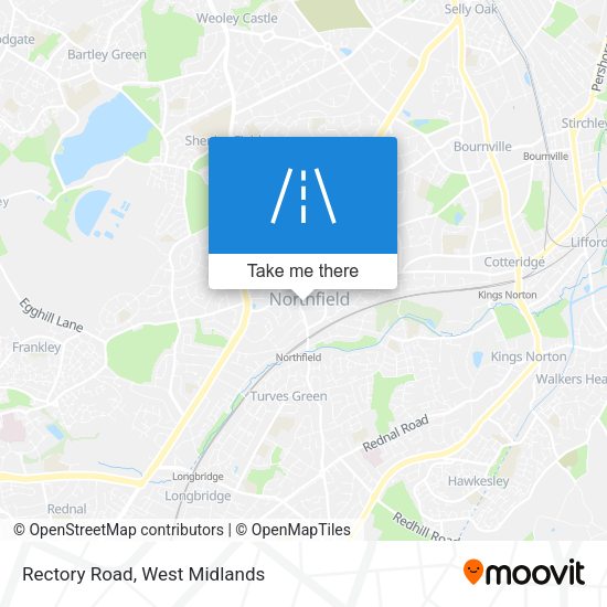 Rectory Road map