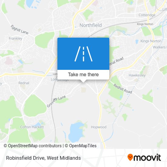 Robinsfield Drive map