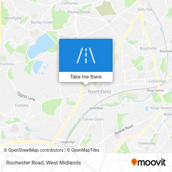 Rochester Road map