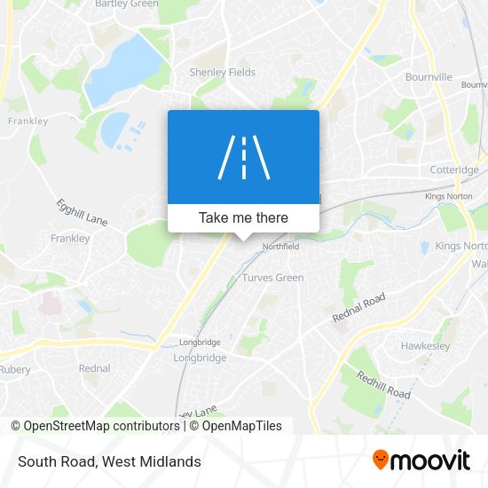 South Road map
