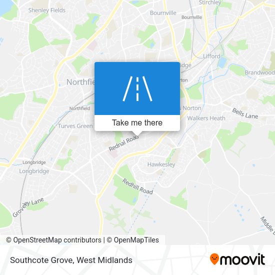 Southcote Grove map