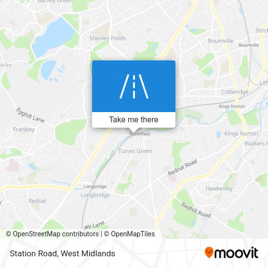 Station Road map