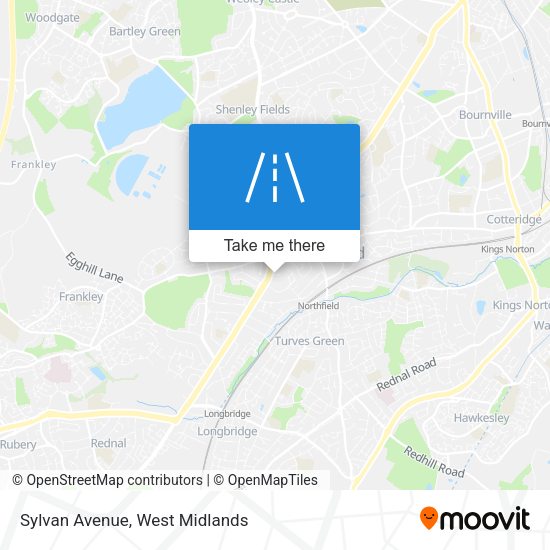 Sylvan Avenue map