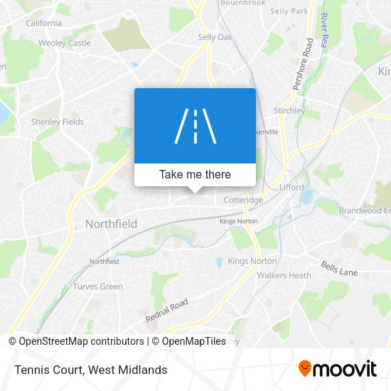 Tennis Court map