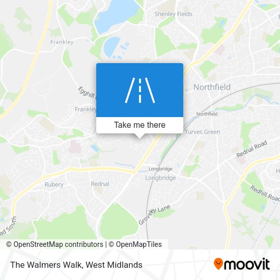 The Walmers Walk map