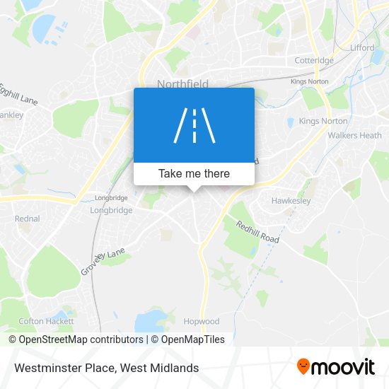Westminster Place map