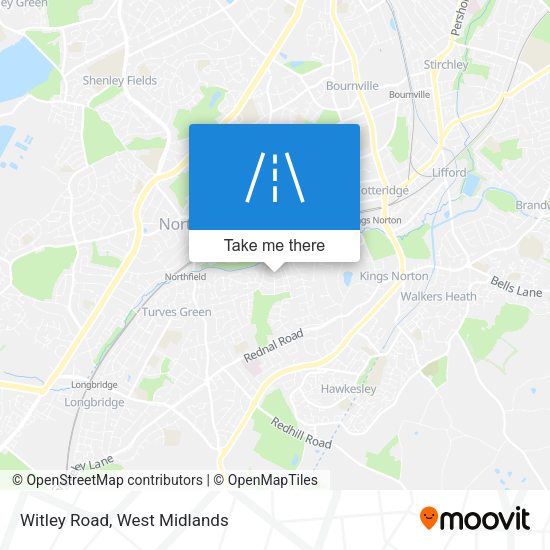 Witley Road map
