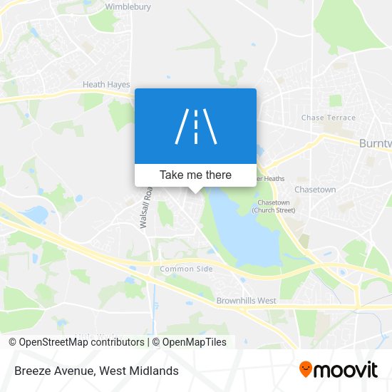 Breeze Avenue map