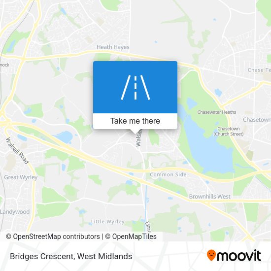 Bridges Crescent map