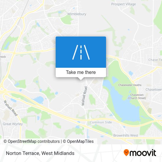 Norton Terrace map