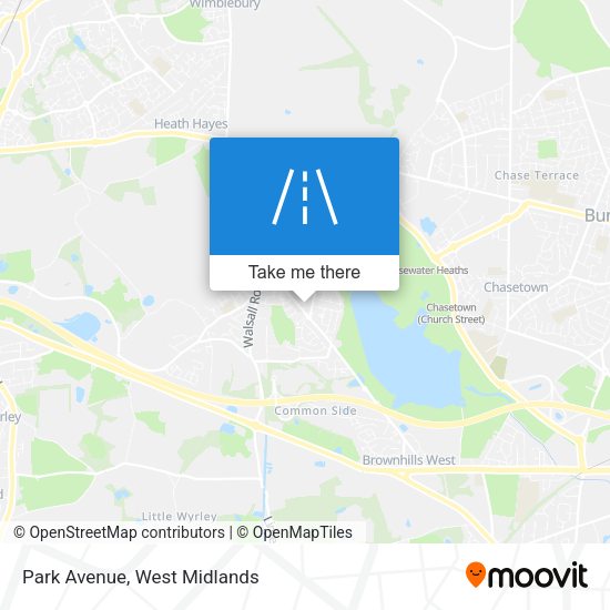 Park Avenue map