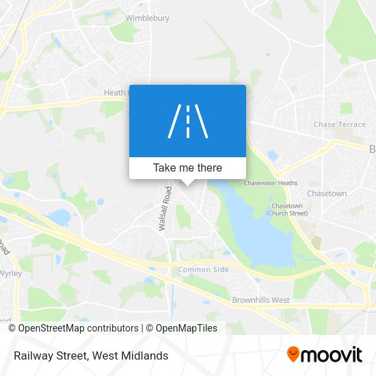 Railway Street map
