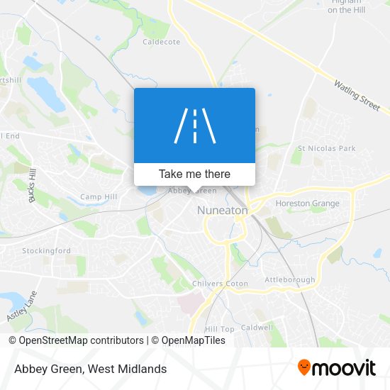 Abbey Green map