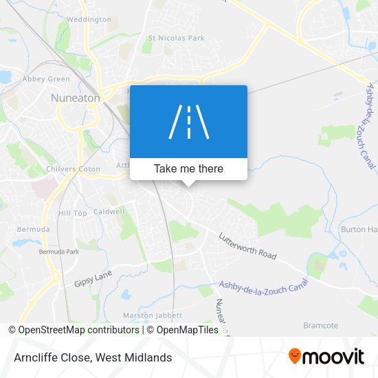 Arncliffe Close map