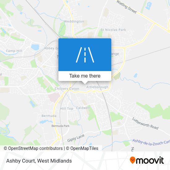 Ashby Court map