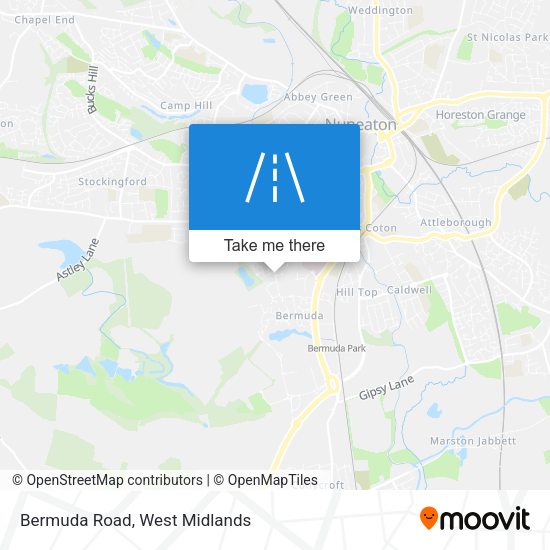 Bermuda Road map