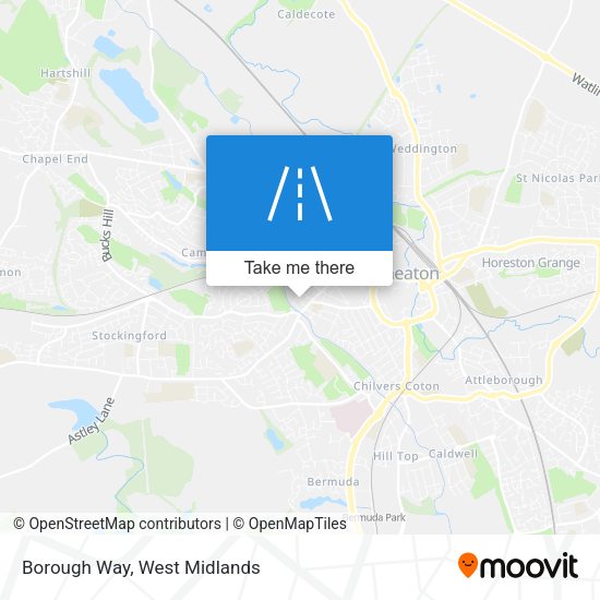 Borough Way map