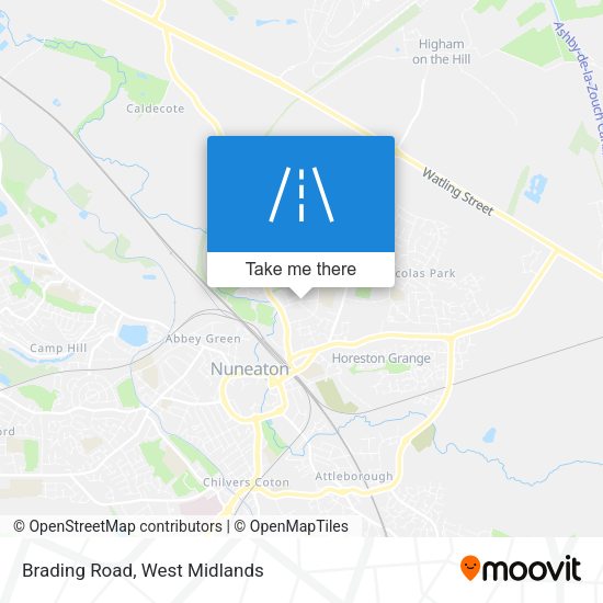 Brading Road map