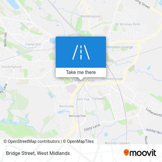 Bridge Street map