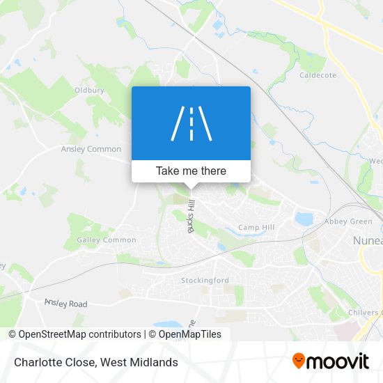Charlotte Close map