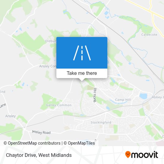 Chaytor Drive map