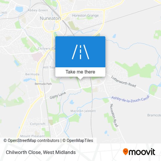 Chilworth Close map
