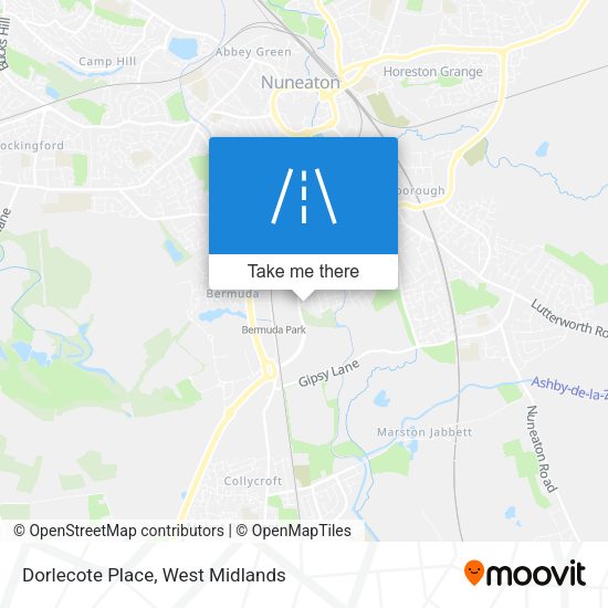 Dorlecote Place map