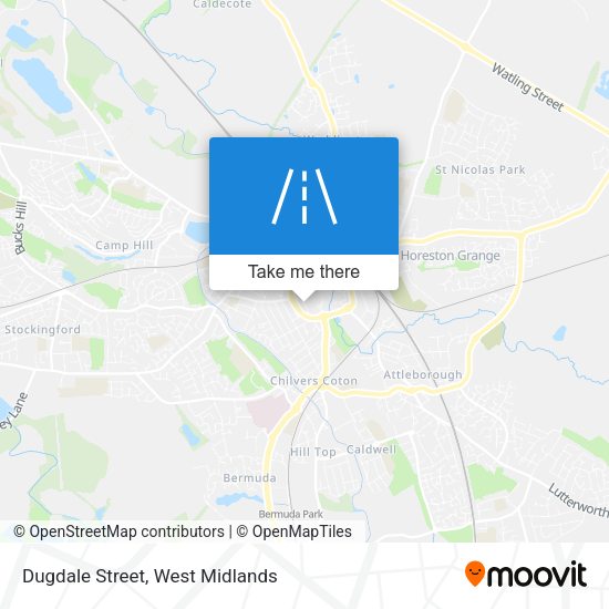 Dugdale Street map
