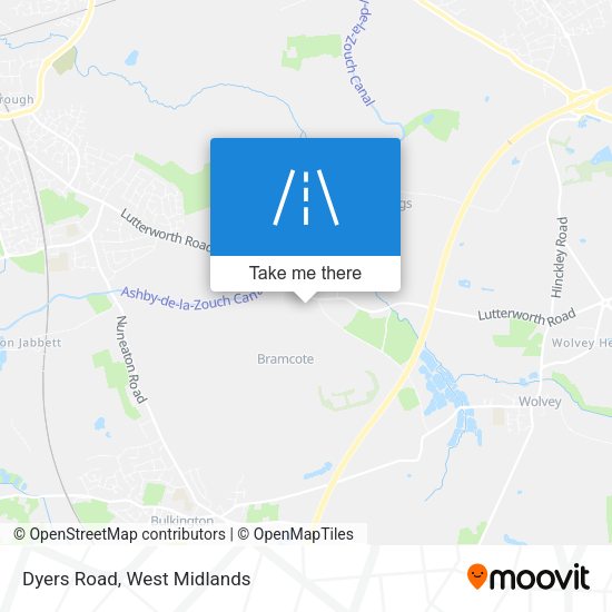 Dyers Road map