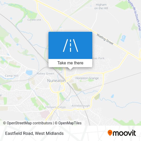 Eastfield Road map