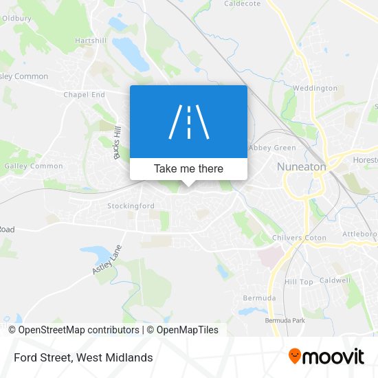 Ford Street map