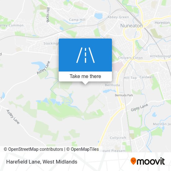 Harefield Lane map