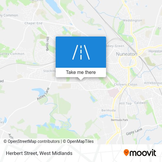 Herbert Street map