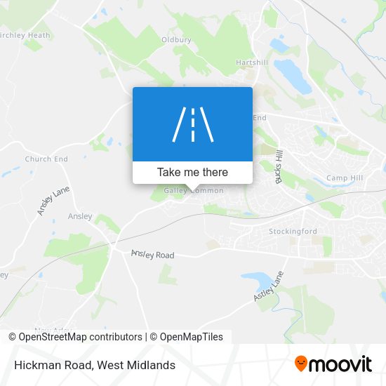 Hickman Road map